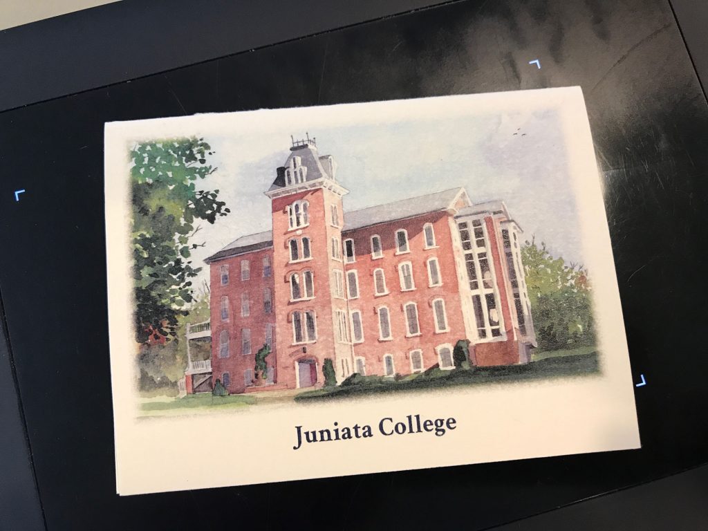 Watercolor Painting Cards For Juniata College - Rick Hamilton